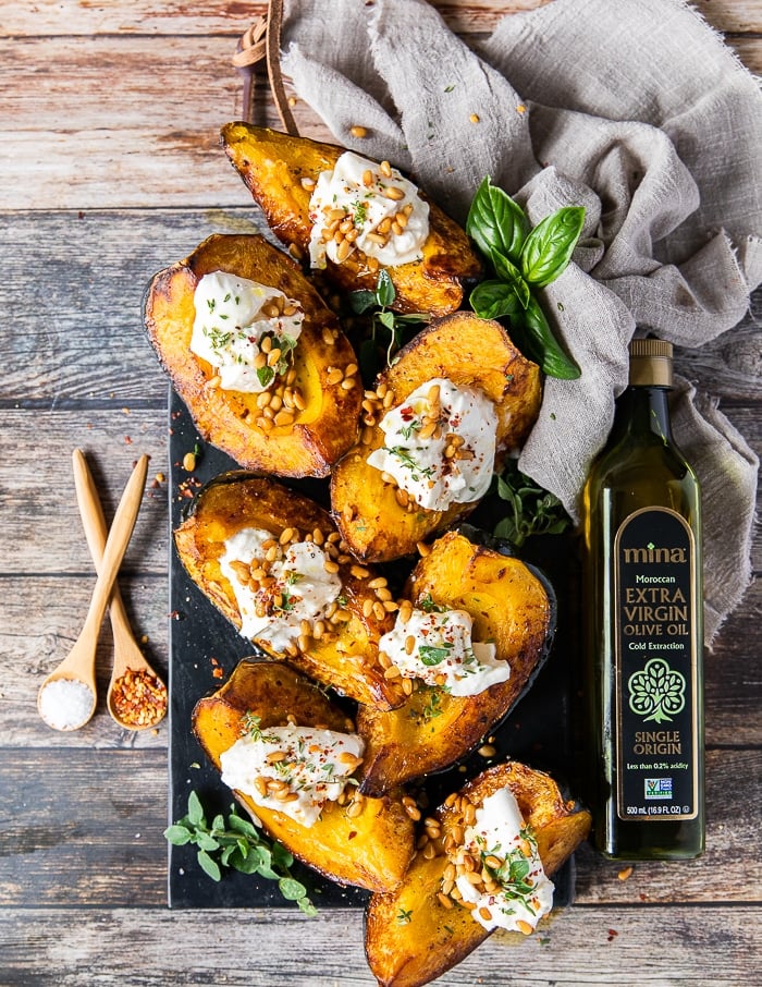 Roasted Acorn Squash • Acorn Squash Recipe• Two Purple Figs