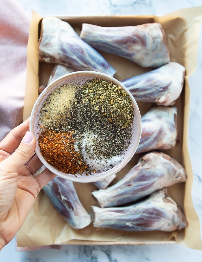 Braised Lamb Shanks • How Prepare dinner Lamb Video • Two Purple Figs