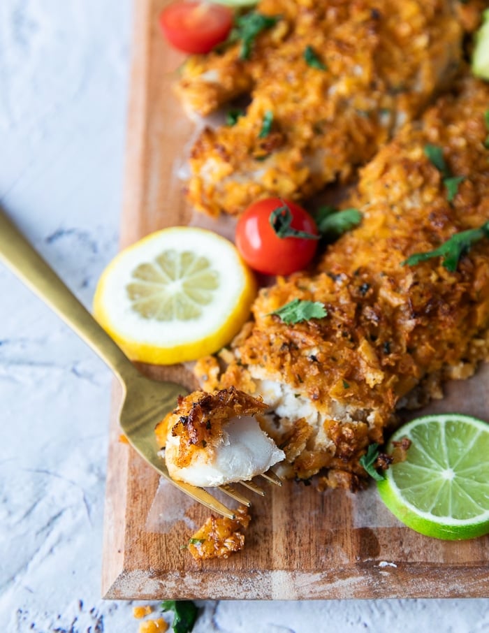 Baked Haddock • The Best Haddock Recipe {Video} • Two Purple Figs
