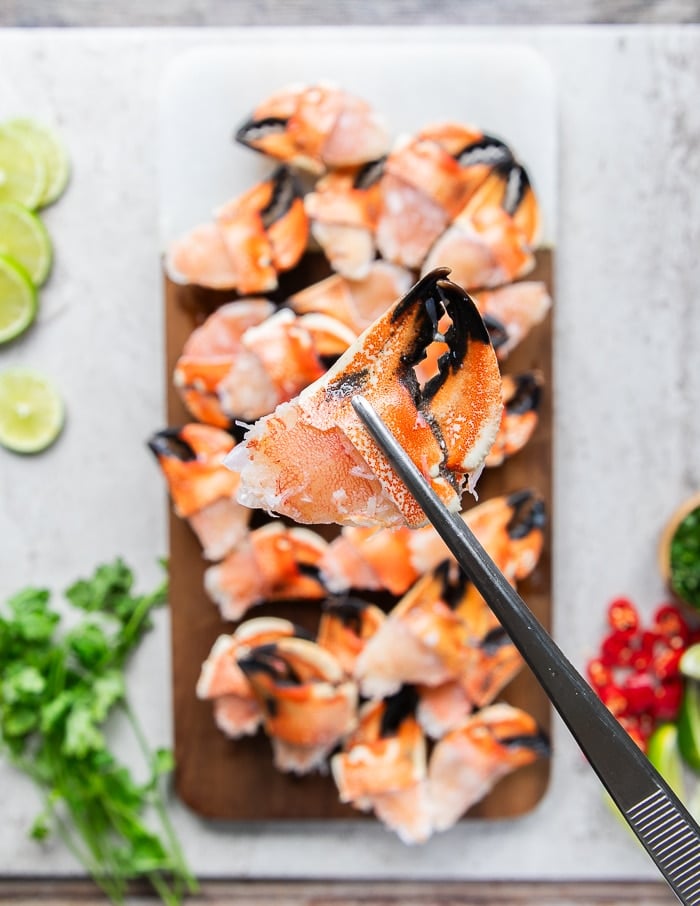 Crab Claws • Jonah Crab Claws Recipe+Video • Two Purple Figs