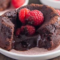 Lava cake recipe Pin