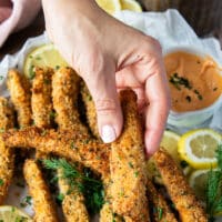 long pin for fish fingers