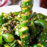 long pin for asian cucumber salad