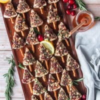Christmas Cheese Trees Long pin