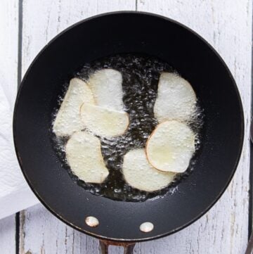 Homemade Potato Chips • Two Purple Figs