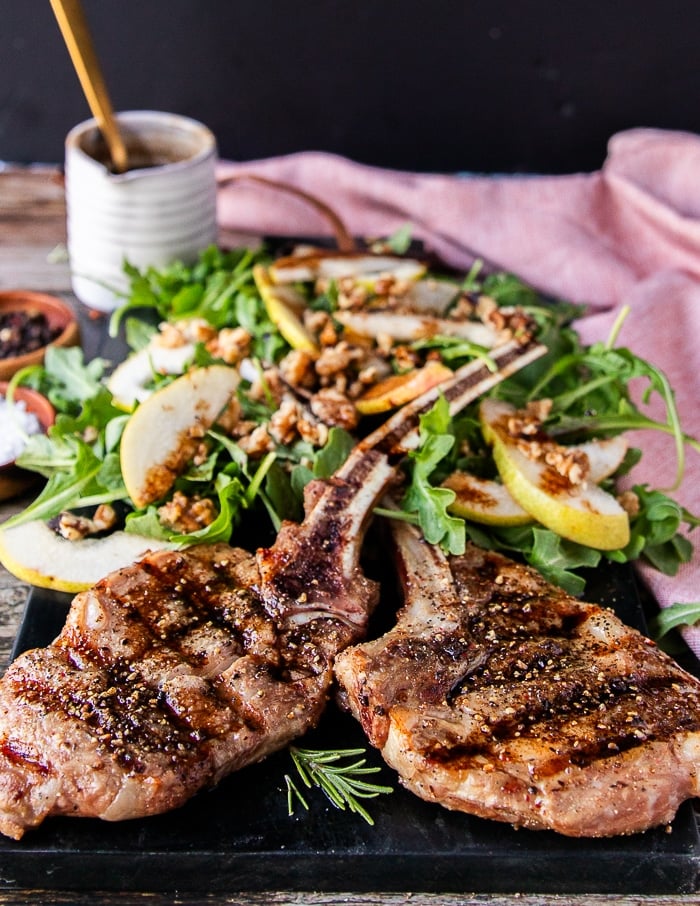 Grilled Veal Chops The Best Veal Chops Recipe Video Two Purple Figs Grilled Veal Chops 12 
