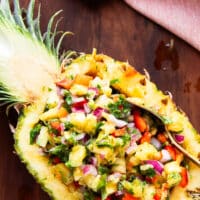 Long Pin for Pineapple Salsa