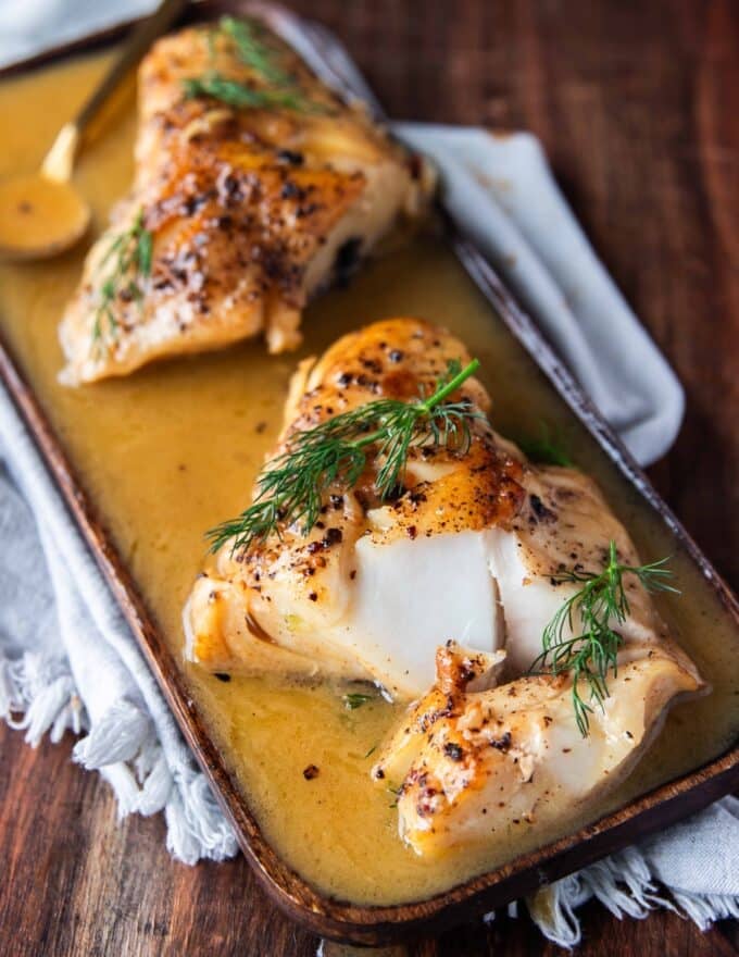 silky lemon garlic butter sauce 