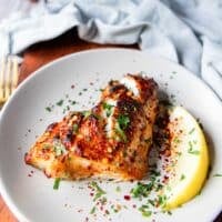 plated miso glazed chilean sea bass