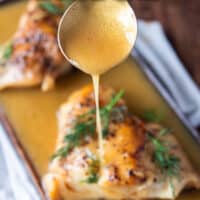 long pin for lemon garlic butter sauce