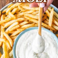 Truffle Aioli long pin