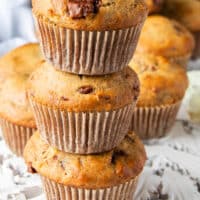 Banana Bread Muffins Long pin