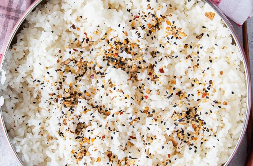 Perfect Sushi rice seasoned and cooked