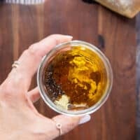 salad dressing ingredients all in a jar