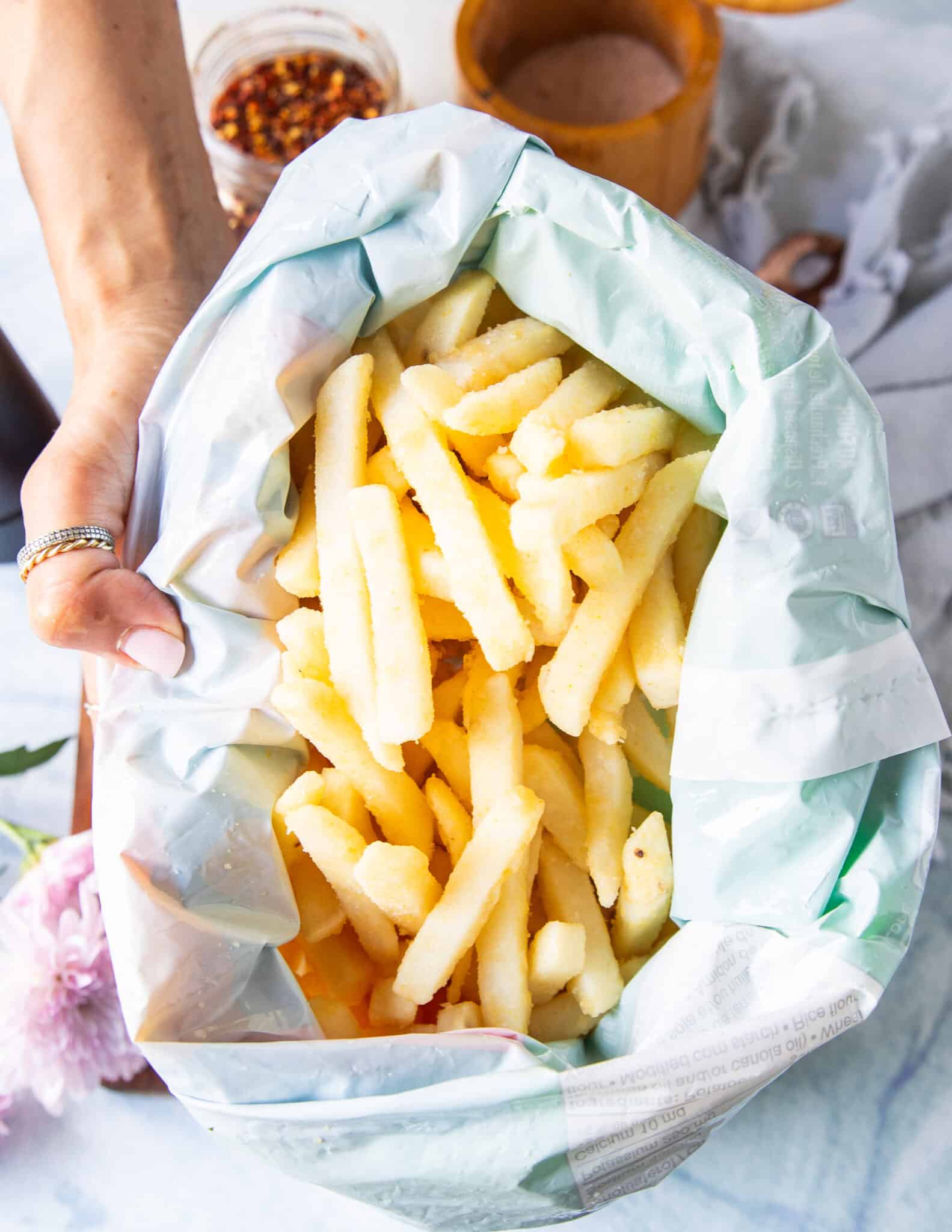 Loaded Fries • Ultimate Crispy Cheesy Loaded Fries Recipe • Two Purple Figs