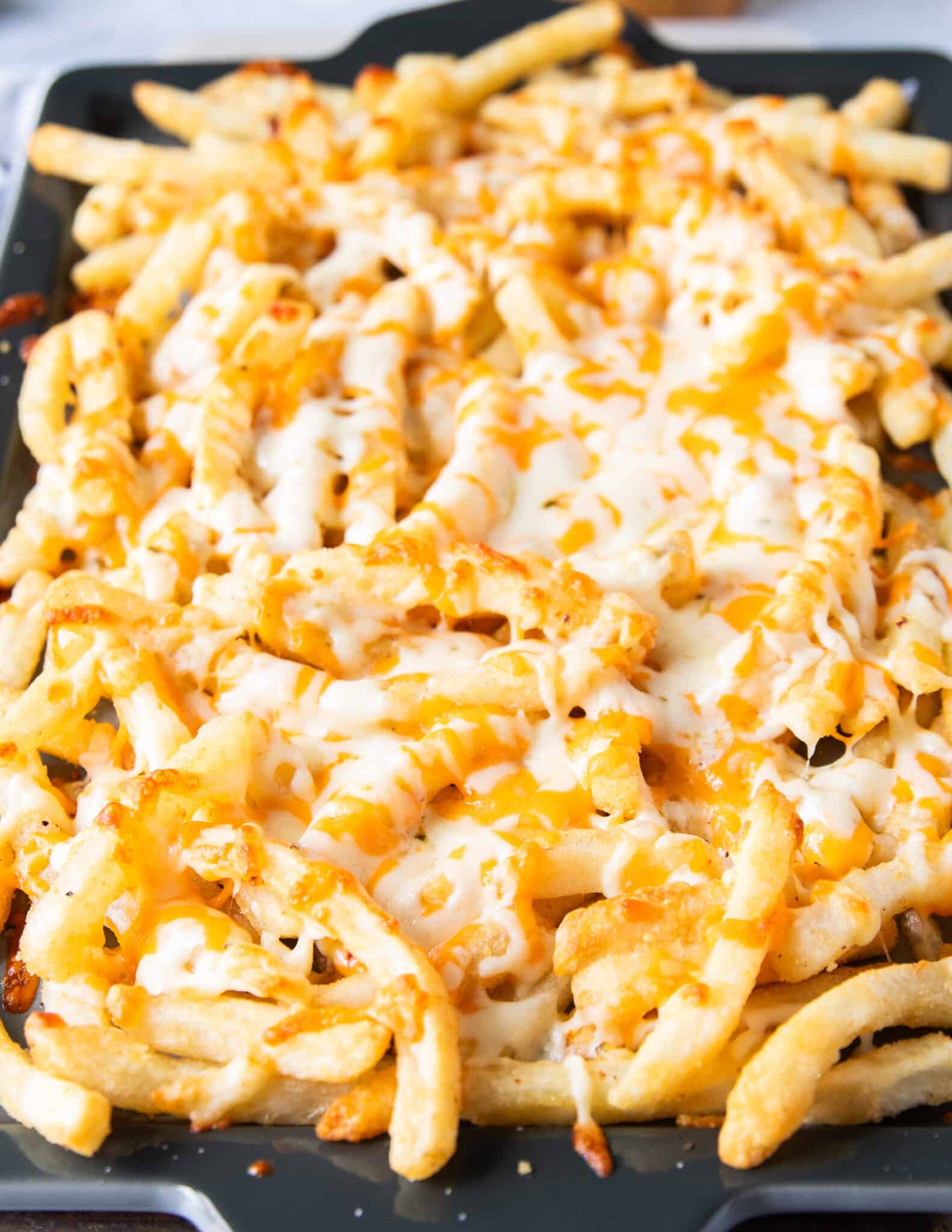 Loaded Fries • Ultimate Crispy Cheesy Loaded Fries Recipe • Two Purple Figs